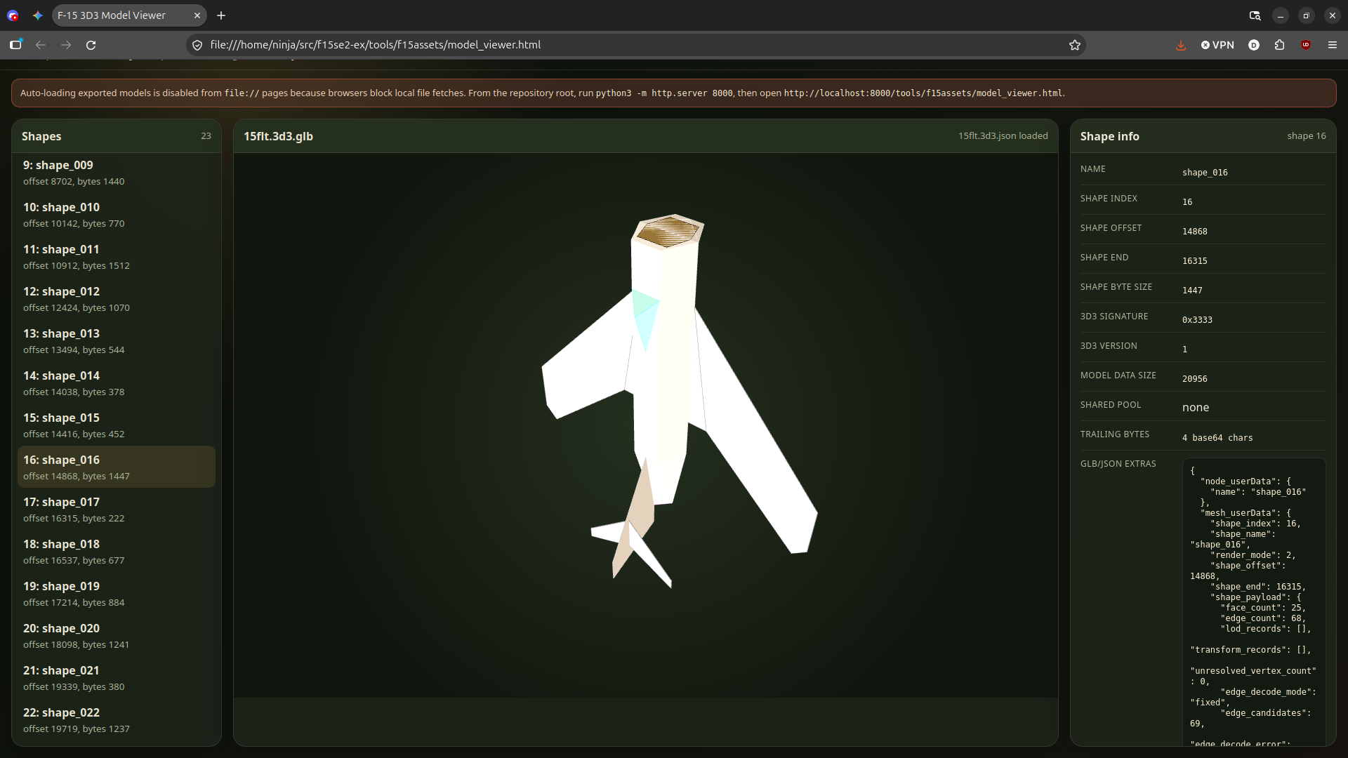3D viewer
